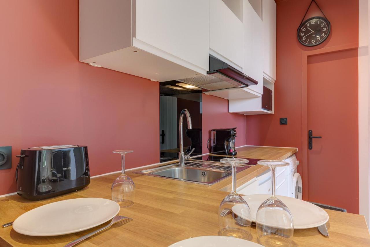 Appartement Terracotta-T2-Clim-Parking Gratuit Prive à Pierre-Bénite Extérieur photo